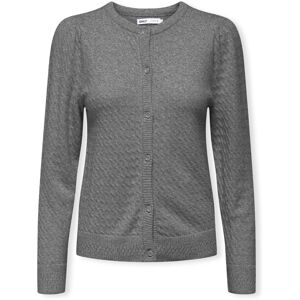 Tröjor Only Katia Life Knit - Medium Grey Melange EU S,EU M,EU L,EU XL Dam Tröjor Only Katia Life Knit - Medium Grey Melange EU S,EU M,EU L,EU XL Dam