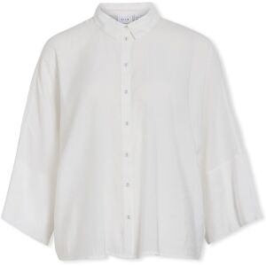 Blusar Vila Aspyn 3/4 Loose Shirt - Cloud Dancer FR 36,FR 38,FR 40 Dam Blusar Vila Aspyn 3/4 Loose Shirt - Cloud Dancer FR 36,FR 38,FR 40 Dam