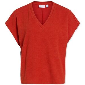Blusar Vila Top Amy - Aurora Red EU S,EU M,EU XS Dam Blusar Vila Top Amy - Aurora Red EU S,EU M,EU XS Dam