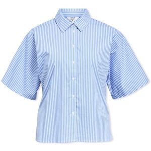Blusar Object Tutta Shirt - Cornflower Blue/White FR 36,FR 38 Dam Blusar Object Tutta Shirt - Cornflower Blue/White FR 36,FR 38 Dam