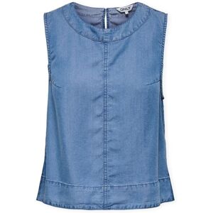 Blusar Only Top Pema-Dorsi - Medium Blue Denim EU M,EU L,EU XL Dam Blusar Only Top Pema-Dorsi - Medium Blue Denim EU M,EU L,EU XL Dam