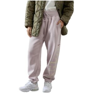 Nike Phoenix Fleece Dam Oversized Logo Träningsbyxor - Lila Nike Phoenix Fleece Dam Oversized Logo Träningsbyxor - Lila