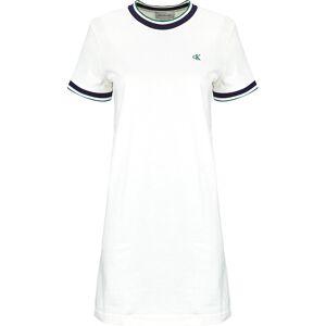 Kortklänningar Calvin Klein Jeans SS CTN MONOGRAM STRIPE TRIM MINI EU S,EU M,EU L,EU XL Dam Kortklänningar Calvin Klein Jeans SS CTN MONOGRAM STRIPE TRIM MINI EU S,EU M,EU L,EU XL Dam