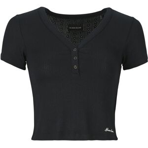 T-shirts med korta ärmar Guess GJ POINTELLE SS HENLEY EU S,EU M,EU L,EU XL,EU XS Dam T-shirts med korta ärmar Guess GJ POINTELLE SS HENLEY EU S,EU M,EU L,EU XL,EU XS Dam