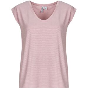 T-shirts med korta ärmar Pieces PCBILLO TEE LUREX STRIPES EU S,EU M,EU L,EU XL,EU XS Dam T-shirts med korta ärmar Pieces PCBILLO TEE LUREX STRIPES EU S,EU M,EU L,EU XL,EU XS Dam