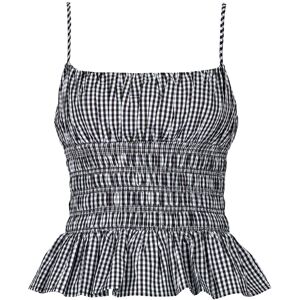 Blusar MICHAEL Michael Kors GINGHAM SMOCK TOP EU M,EU L,EU XS,IT XS Dam Blusar MICHAEL Michael Kors GINGHAM SMOCK TOP EU M,EU L,EU XS,IT XS Dam