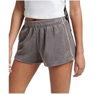 Shorts & Bermudas Superdry Short en velours gris EU S,EU M,EU XL Dam Shorts & Bermudas Superdry Short en velours gris EU S,EU M,EU XL Dam