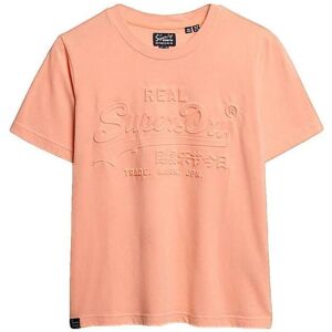 T-shirts med korta ärmar Superdry T-shirt Relaxed Embossed EU S Dam T-shirts med korta ärmar Superdry T-shirt Relaxed Embossed EU S Dam