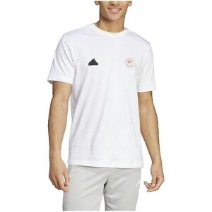 Adidas T-shirt - Sommar Grafisk Kort Ärmar S Män Adidas T-shirt - Sommar Grafisk Kort Ärmar S Män