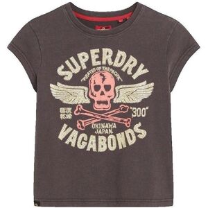 T-shirts med korta ärmar Superdry T-shirt à mancherons orné d'affiches EU S,EU M,EU XL Dam T-shirts med korta ärmar Superdry T-shirt à mancherons orné d'affiches EU S,EU M,EU XL Dam