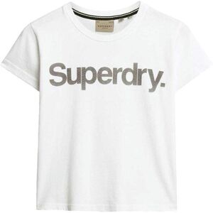 T-shirts med korta ärmar Superdry T-shirt Core Logo City blanc ajusté EU S,EU M,EU L Dam T-shirts med korta ärmar Superdry T-shirt Core Logo City blanc ajusté EU S,EU M,EU L Dam