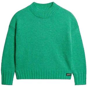 Tröjor Superdry Pull Essential col roulé vert EU XL Dam Tröjor Superdry Pull Essential col roulé vert EU XL Dam