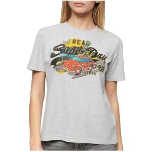 T-shirts med korta ärmar Superdry T-shirt La Vl Graphic gris EU S,EU M Dam T-shirts med korta ärmar Superdry T-shirt La Vl Graphic gris EU S,EU M Dam