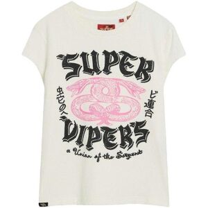 T-shirts med korta ärmar Superdry T-shirt à motif fantaisie et manches courtes EU S,EU M,EU L Dam T-shirts med korta ärmar Superdry T-shirt à motif fantaisie et manches courtes EU S,EU M,EU L Dam