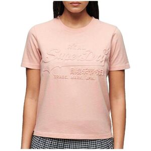 T-shirts med korta ärmar Superdry T-shirt Embossed Vl Relaxed à manches courtes EU S Dam T-shirts med korta ärmar Superdry T-shirt Embossed Vl Relaxed à manches courtes EU S Dam