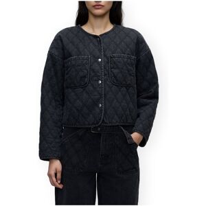 Tunna jackor Vila Kvilla Jacket - Dark Grey Denim FR 36 Dam Tunna jackor Vila Kvilla Jacket - Dark Grey Denim FR 36 Dam