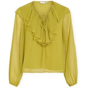 Blusar Vila Top Hela - Green Evy FR 34,FR 36,FR 38,FR 40,FR 42 Dam Blusar Vila Top Hela - Green Evy FR 34,FR 36,FR 38,FR 40,FR 42 Dam