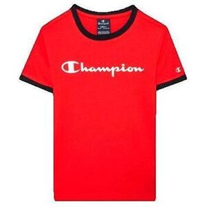 T-shirts med korta ärmar Champion T-shirt rouge EU XL Dam T-shirts med korta ärmar Champion T-shirt rouge EU XL Dam