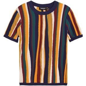 T-shirts med korta ärmar Desigual TS_STRIPES_LACROIX 26SWTK55 EU S,EU L,EU XL,EU XS Dam T-shirts med korta ärmar Desigual TS_STRIPES_LACROIX 26SWTK55 EU S,EU L,EU XL,EU XS Dam