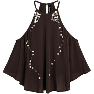 Linnen / Ärmlösa T-shirts Desigual BLUS_BOTT 26SWBW11 EU S,EU M,EU L,EU XS Dam Linnen / Ärmlösa T-shirts Desigual BLUS_BOTT 26SWBW11 EU S,EU M,EU L,EU XS Dam