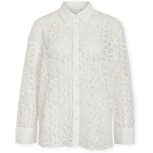 Skjortor Vila Baja Shirt - Snow White FR 38,FR 40,FR 42,FR 44 Dam Skjortor Vila Baja Shirt - Snow White FR 38,FR 40,FR 42,FR 44 Dam
