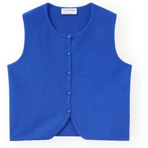 Koftor / Cardigans / Västar Compania Fantastica COMPAÑIA FANTÁSTICA Top 10216 - Blue EU S,EU M,EU XL Dam Koftor / Cardigans / Västar Compania Fantastica COMPAÑIA FANTÁSTICA Top 10216 - Blue EU S,EU M,EU XL Dam