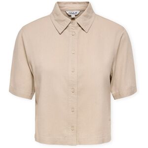 Skjortor Only Goa Shirt - Oxford Tan EU S,EU M,EU L,EU XL,EU XS Dam Skjortor Only Goa Shirt - Oxford Tan EU S,EU M,EU L,EU XL,EU XS Dam