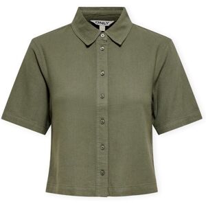 Skjortor Only Goa Shirt - Smokey Olive EU S,EU M,EU L,EU XL,EU XS Dam Skjortor Only Goa Shirt - Smokey Olive EU S,EU M,EU L,EU XL,EU XS Dam