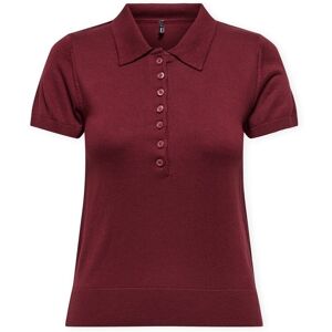 Polotröjor med korta ärmar Only Polo Catherine - Cabernet EU S,EU M,EU L,EU XL,EU XS Dam Polotröjor med korta ärmar Only Polo Catherine - Cabernet EU S,EU M,EU L,EU XL,EU XS Dam