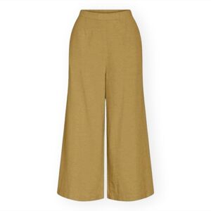 Byxor Vila Prisilla Trousers - Amber Gold FR 38,FR 40 Dam Byxor Vila Prisilla Trousers - Amber Gold FR 38,FR 40 Dam