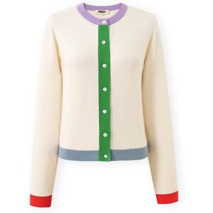 Koftor / Cardigans / Västar Frnch Patrick Cardigan - Creme EU L Dam Koftor / Cardigans / Västar Frnch Patrick Cardigan - Creme EU L Dam