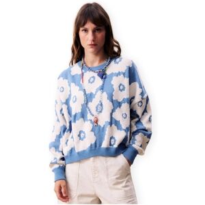 Tröjor Frnch Pull Dulse Knit - Blue Jeans EU S,EU M Dam Tröjor Frnch Pull Dulse Knit - Blue Jeans EU S,EU M Dam