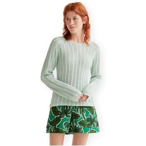 Tröjor Compania Fantastica COMPAÑIA FANTÁSTICA Knit 10242 - Green EU S Dam Tröjor Compania Fantastica COMPAÑIA FANTÁSTICA Knit 10242 - Green EU S Dam