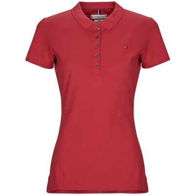 Polotröjor med korta ärmar Tommy Hilfiger NEW CHIARA EU S,EU M,EU XS Dam Polotröjor med korta ärmar Tommy Hilfiger NEW CHIARA EU S,EU M,EU XS Dam