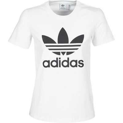 T-shirts med korta ärmar adidas TREFOIL TEE FR 34,FR 36 Dam T-shirts med korta ärmar adidas TREFOIL TEE FR 34,FR 36 Dam