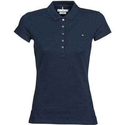 Polotröjor med korta ärmar Tommy Hilfiger HERITAGE SS SLIM POLO UK M Dam Polotröjor med korta ärmar Tommy Hilfiger HERITAGE SS SLIM POLO UK M Dam