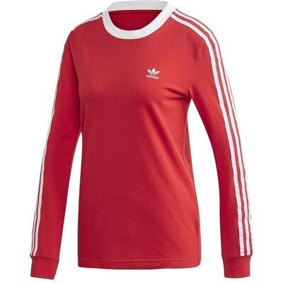 Adidas FM3294 Röd/Vit 3STRIPES T-shirt Adidas FM3294 Röd/Vit 3STRIPES T-shirt