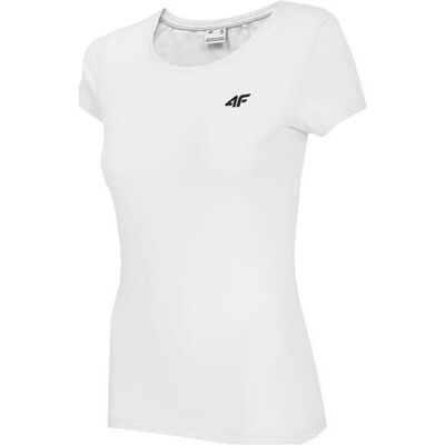 T-shirts med korta ärmar 4F NOSH4 TSD001 Biały EU XXL,EU L,EU XL Dam T-shirts med korta ärmar 4F NOSH4 TSD001 Biały EU XXL,EU L,EU XL Dam