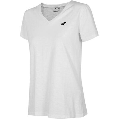 4F T-shirt - Vit - Normal passform - Bomull 4F T-shirt - Vit - Normal passform - Bomull