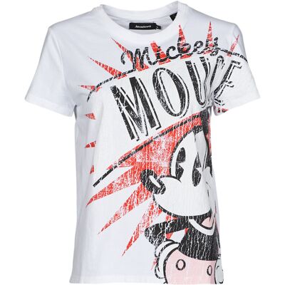 T-shirts med korta ärmar Desigual TS_MICKEY BOOM EU S,EU M,EU L Dam T-shirts med korta ärmar Desigual TS_MICKEY BOOM EU S,EU M,EU L Dam