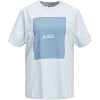 T-shirts med korta ärmar JJXX 12204837 blue EU S Dam T-shirts med korta ärmar JJXX 12204837 blue EU S Dam