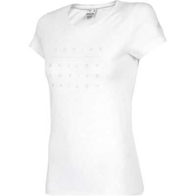 T-shirts med korta ärmar 4F TSD013 EU XXL,EU S,EU XL,EU XS Dam T-shirts med korta ärmar 4F TSD013 EU XXL,EU S,EU XL,EU XS Dam
