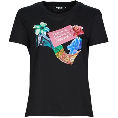 T-shirts med korta ärmar Desigual LILY EU S,EU L,EU XS Dam T-shirts med korta ärmar Desigual LILY EU S,EU L,EU XS Dam