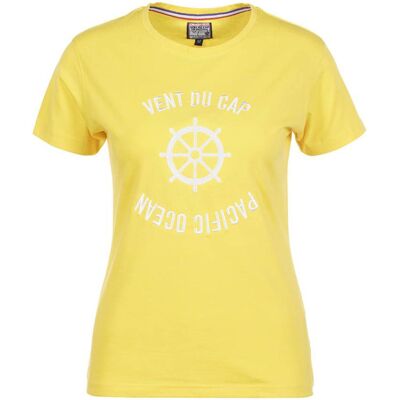 Vent Du Cap Acheryl Gul Kortärmad T-Shirt - T-Shirt Vent Du Cap Acheryl Gul Kortärmad T-Shirt - T-Shirt