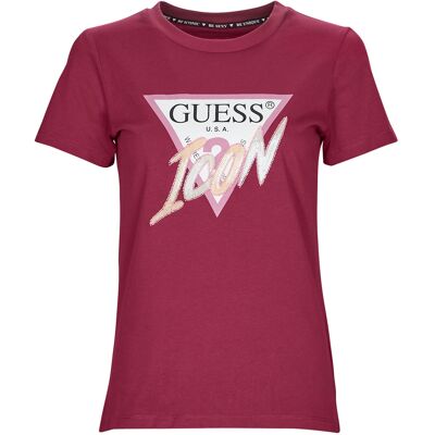 T-shirts med korta ärmar Guess SS CN ICON TEE EU M,EU XS Dam T-shirts med korta ärmar Guess SS CN ICON TEE EU M,EU XS Dam