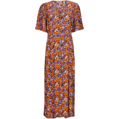 Långklänningar Esprit dress midi aop DE 38 Dam Långklänningar Esprit dress midi aop DE 38 Dam
