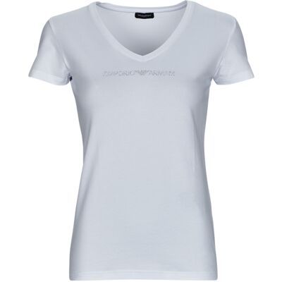 Giorgio Armani T-shirts med korta ärmar Emporio Armani T-SHIRT V NECK EU L,EU XL Dam Giorgio Armani T-shirts med korta ärmar Emporio Armani T-SHIRT V NECK EU L,EU XL Dam