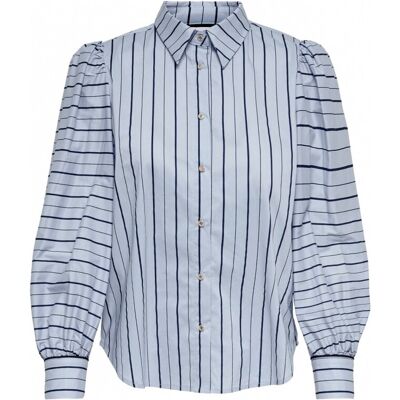 Blusar La Strada Shirt Trinny L/S - Tempes /Night FR 34,FR 36,FR 38,FR 40 Dam Blusar La Strada Shirt Trinny L/S - Tempes /Night FR 34,FR 36,FR 38,FR 40 Dam