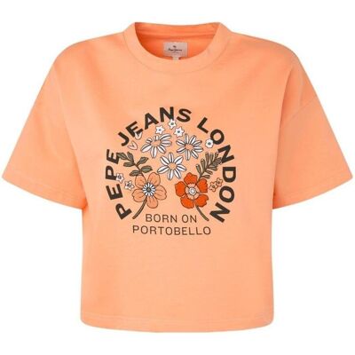 T-shirts med korta ärmar Pepe jeans PL581305 EU L Dam T-shirts med korta ärmar Pepe jeans PL581305 EU L Dam