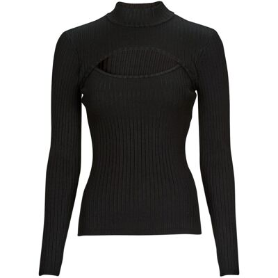 Tröjor Guess LS RIB CUTOUT SWTER EU S,EU M,EU L Dam Tröjor Guess LS RIB CUTOUT SWTER EU S,EU M,EU L Dam